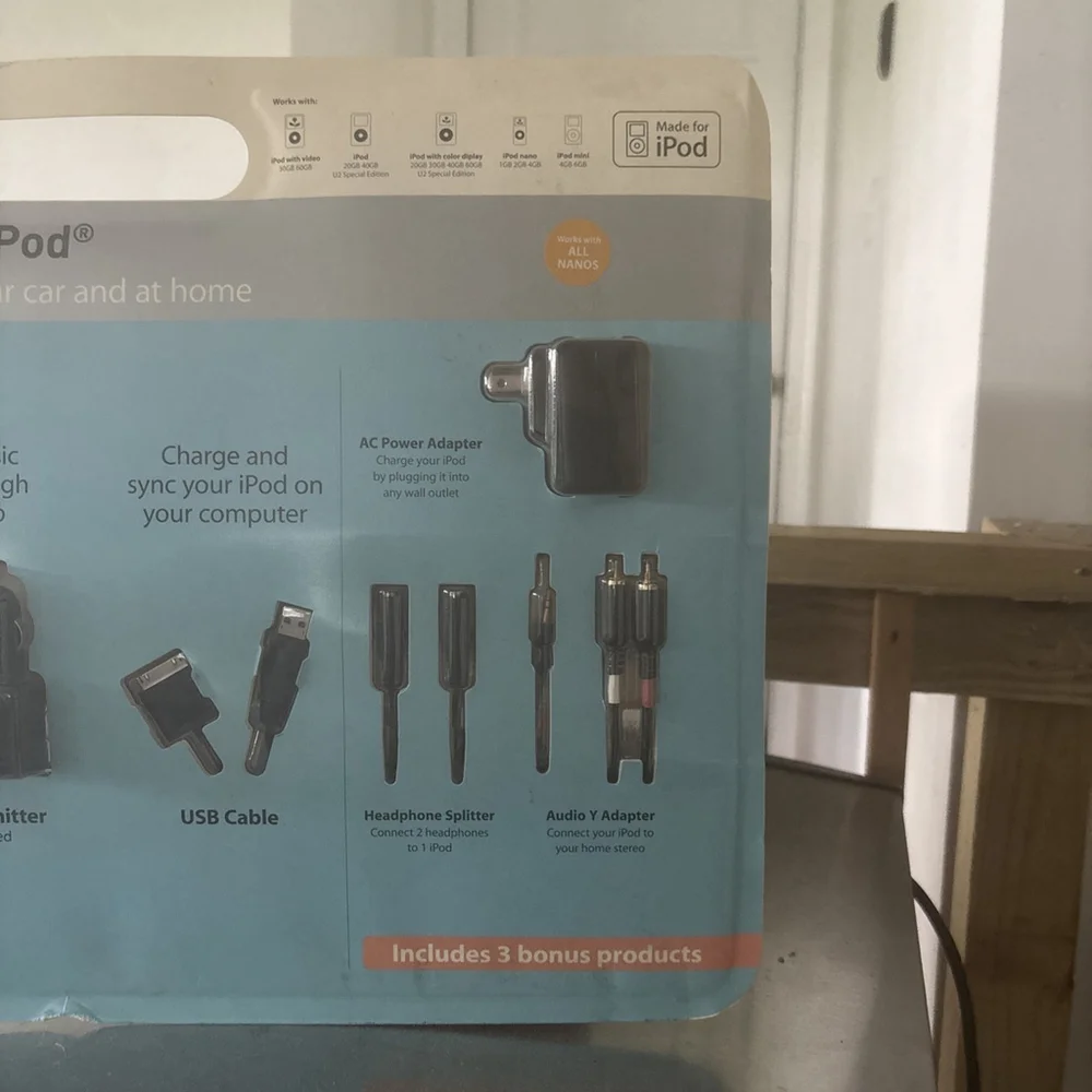 Belkin Car & Home Kit for iPod NEW Sealed.